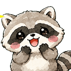 Mofu Mofu Raccoon by Hidamari