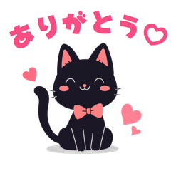 Cute Pink Ribbon Animals