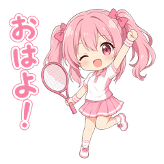 Stamps for female tennis players