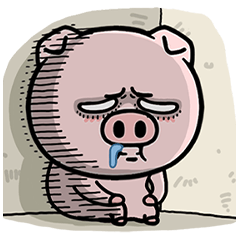 Sassy Pig Reaction Set