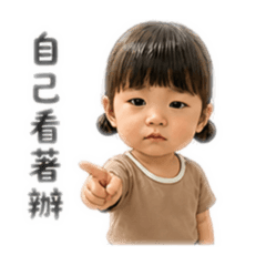 小柚子生氣