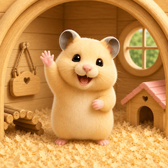 Everyday use Golden Hamster