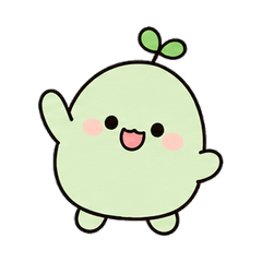 Green Yurukawa Character