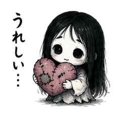 Cute Horror Daily Stickers