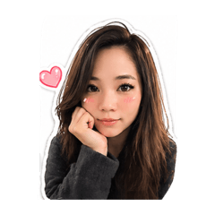 美女佩錡