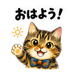Tabby Cat Daily Phrases