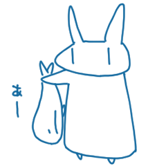 A Rabbit's Cute Daily Life