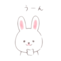 Hand-Drawn Yuru Bunny