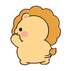 獅子麻糬臉 1♡