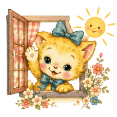 Retro Animal Stickers: Vintage Vibe