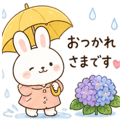 Rain Shower Stickers