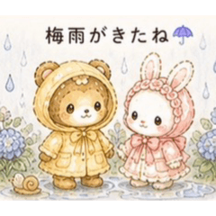 Obami's Momoru & Lala Rainy Season