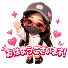 Japanese schoolgirl fashionista