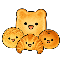 Pan-chan and Friends Bread Stickers 32