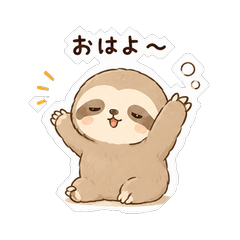 Fluffy Chicken and Chick Family Stickers
