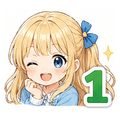Cute Girl Stickers Vol.1 JP