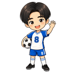Soccer Boy Daily Chat Stickers