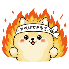 Useful Daily Stickers of Pom-Shiba