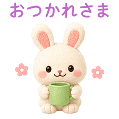 Daily Greetings & Emotions Rabbit 2
