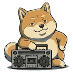 Chill Shiba: Tired but Unbothered