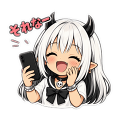 The demon gal "Gazen-chan