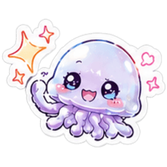 Heisei Pop Sparkly Jellyfish