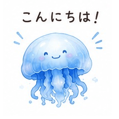 Jellyfish daily stamps