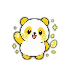 Lemon Panda's Lively Daily Stickers