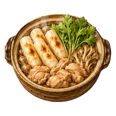 Japanese Food Sticker [Akita Cuisine]