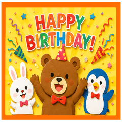 Happy Birthday!Cute birthday card