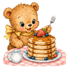 Cozy Cafe Animals: Cute Stickers