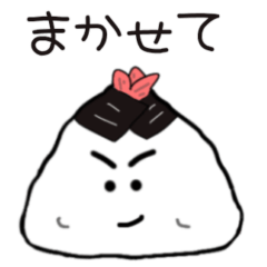 Mr.omusubi stickers
