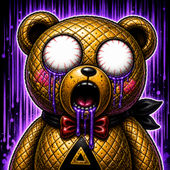 Tan Kuma Jr.5 Glitch Chaos Reactions