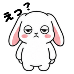 Floppy Bunny Everyday Stickers