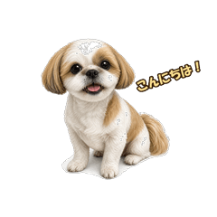 reality Shih Tzu Daily Life Stickers