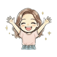 Haru's Everyday Casual Life Stickers