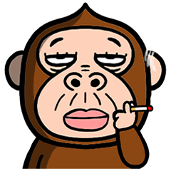 Sassy Monkey Reaction Set