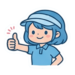 Comfy Golf & Daily Stickers Blue