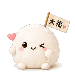 Daifuku Chan Everyday Stickers Vol.2+