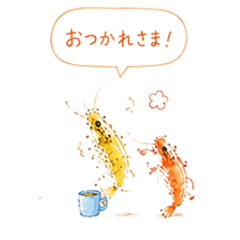 Kind & Cheerful Shrimp Friends