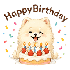 Pomeranian[Birthday Celebration Edition]
