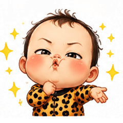 Sassy Kansai Baby Stickers