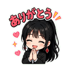 AI Secretary Akatsuki Stamp
