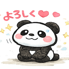 Soft Panda Stickers