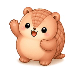 Mochi-mochi Armadillo "Maruta"