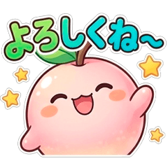Momobu, the cute peach fairy