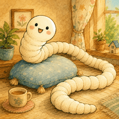 Cute Tapeworm 01_Everyday