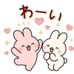 Pyoko & Pyon Everyday Stickers