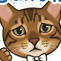 CATS FACE STAMP