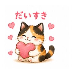 Puffy Cat Friends
